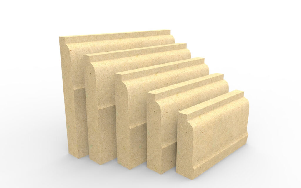What are the features of traditional lambs tongue skirting boards?